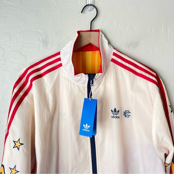 Adidas x Eric Emanuel McDonalds Basketball Warm-Up Jacket reversible NWT small - Picture 12 of 12
